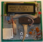 Измеритель ускорения ма микроконтроллере ATmega32