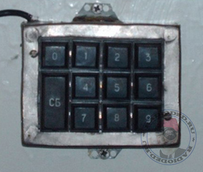 Клавиатура кодового замка